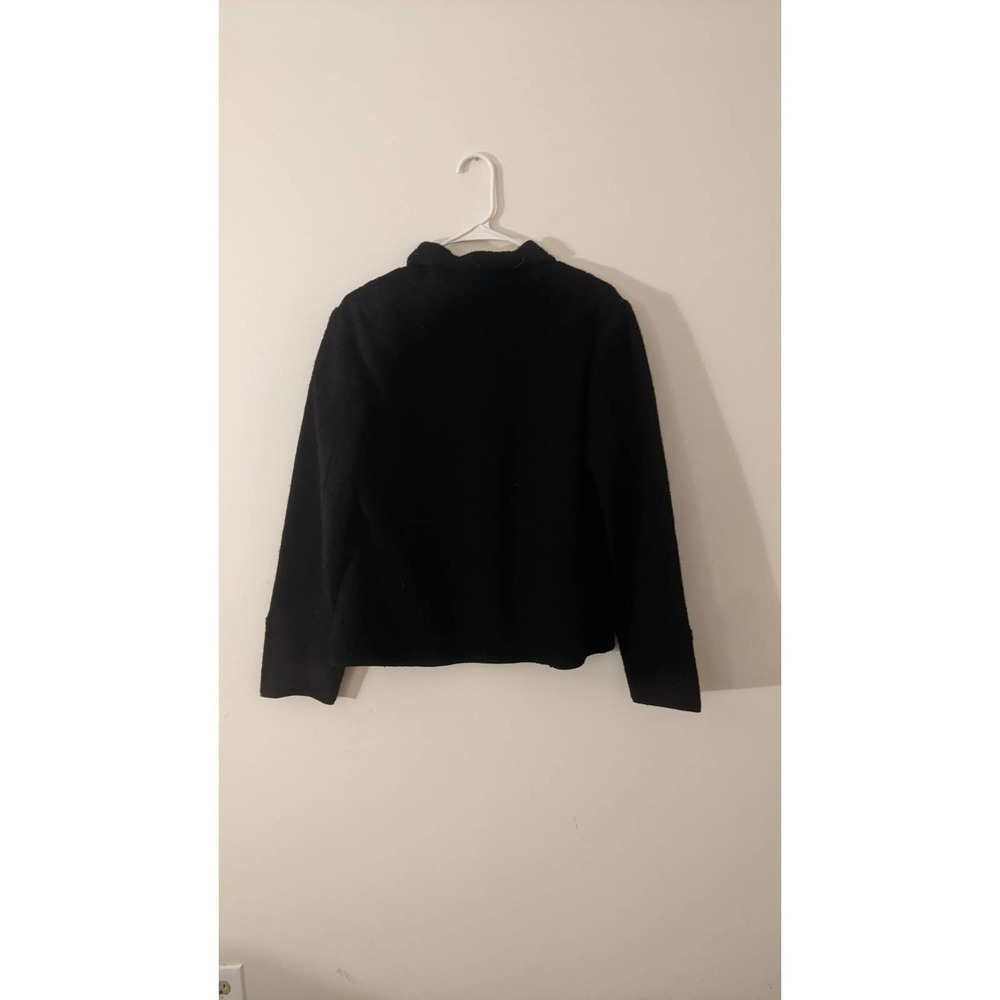 Sarah Wool Three Button Lightweight Wool Jacket, … - image 3